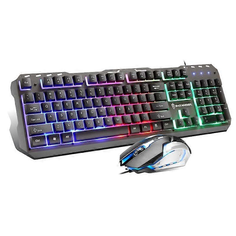 Wired RGB Color Backlight Keyboard Mouse Kit