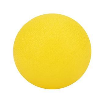 Balle de massage en silicone pour exercices de force des doigts et des mains, pour culturistes et informaticiens (jaune 15)