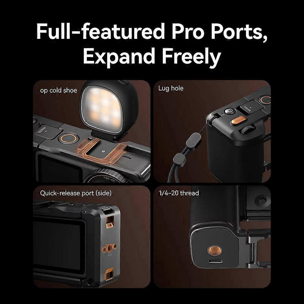 Aid Hand Grip for DJI OSMO Action 6 Rabbit Cage Quick Release Protective Case Stabilizer Accessory Bundle