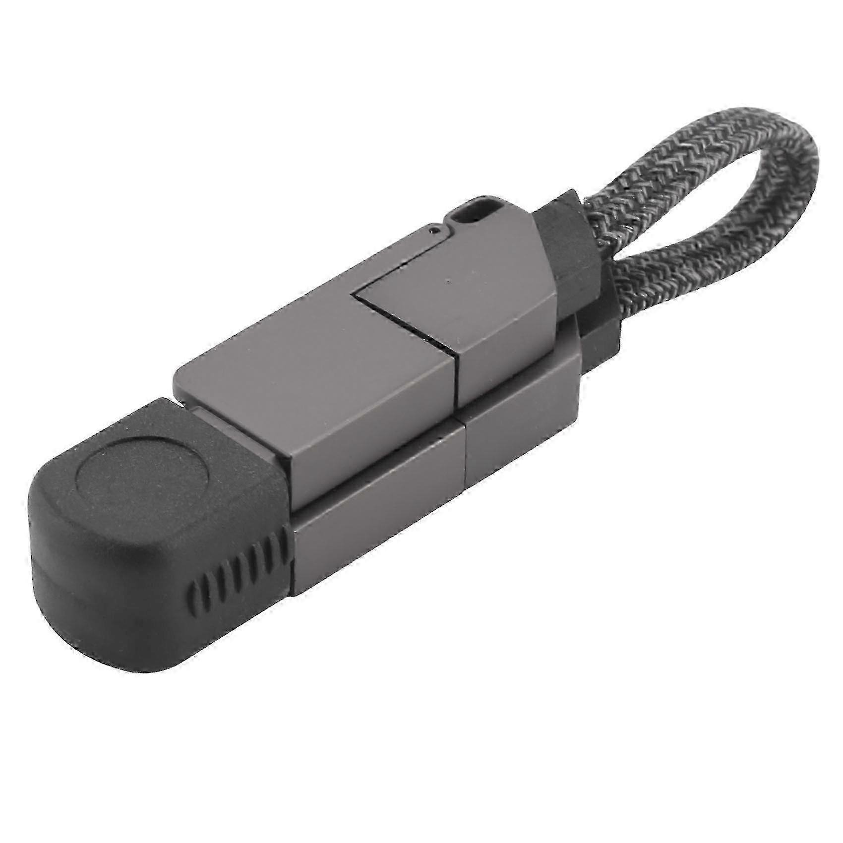 6In1 Multifunctional Fast Charging Cable Keychain PD compatible with IPhone 27W Android TYPE-C 100W Charging Data Cable A apex