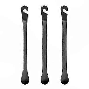Easy Tire Removal and Rim Protection Steel Bike Tire Lever Set for Universal Bicycle Wheels