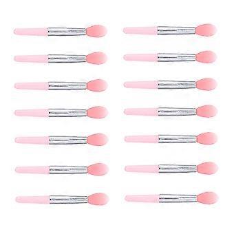 Pink Silicone Lip Brush Cosmetics Accessory for Women 1Set