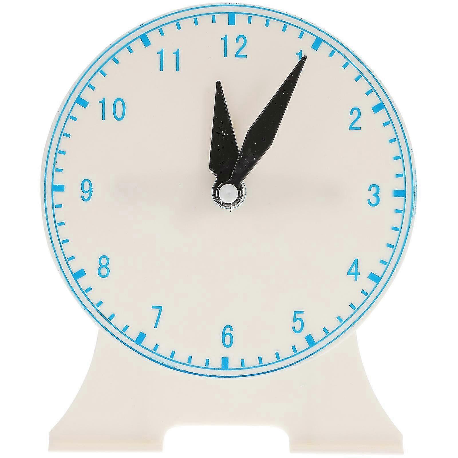 Educational Demonstration Clock Model, Concise Style Desktop Teaching Clock