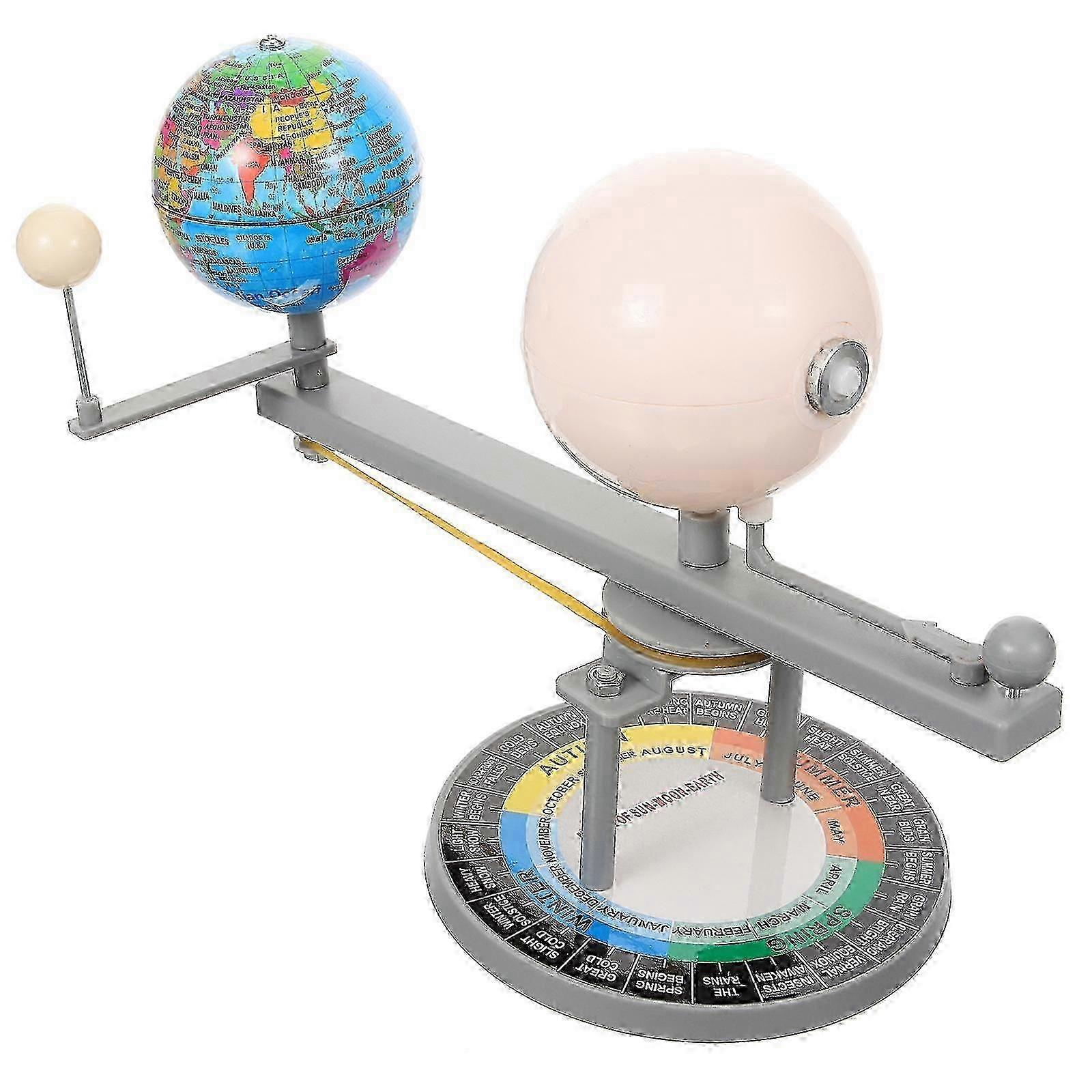 Sun Earth Moon Educational Orbiter Model | Plastic Astronomy Teaching Tool for Students