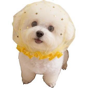 5Pcs Anti-Scavenging Breathable Mesh Lightweight Mask Muzzle for Dogs Cats