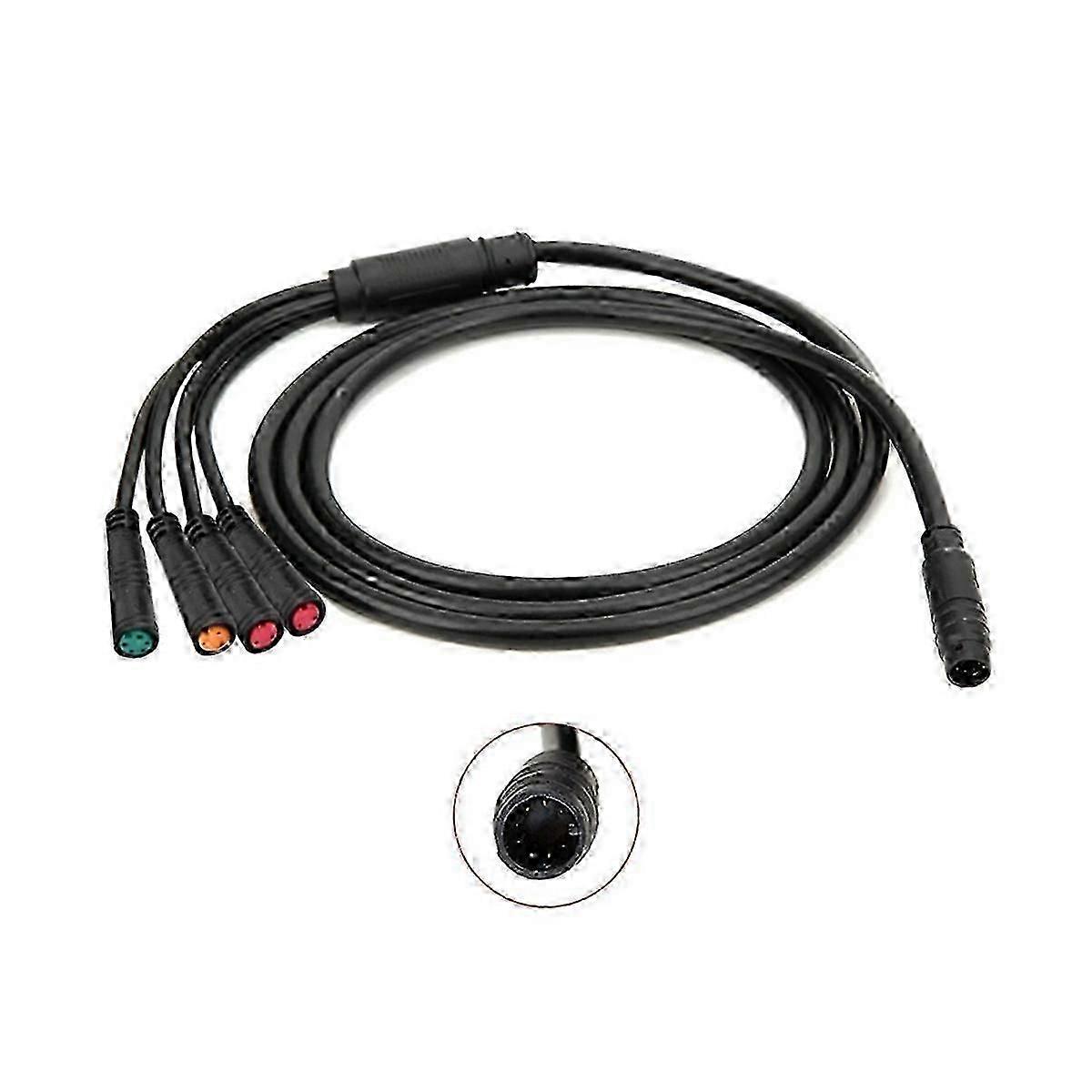 Waterproof 8Pin Main Cable Compatible with Electric Bike Compatible with Some KT Controller