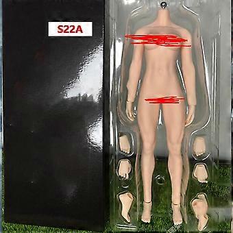 1/6 TBLeague S22A Action Figure da donna flessibile con corpo senza cuciture, pelle chiara, TZC