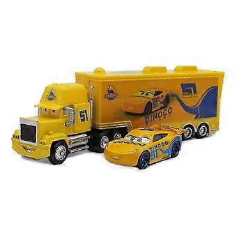 1pcs Cars Movie Toys Mcqueen Mack Hauler Truck Diecast Toy Car 1:55 Loose Vehicles Racer Toys Car, yzcc