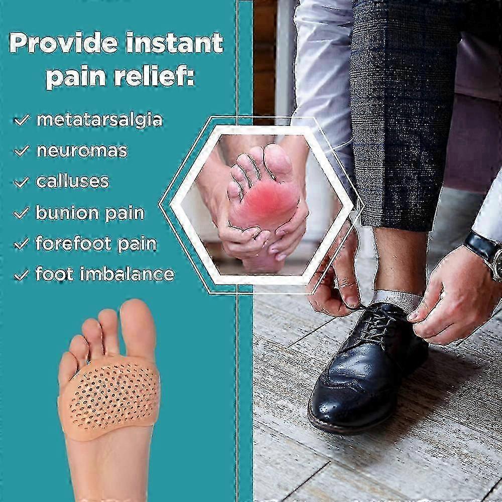 Elastic SEBS Forefoot Cushion Pads