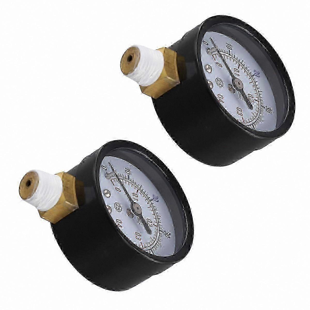 2-Pack Pool Sand Filter Pressure Gauge Replacement