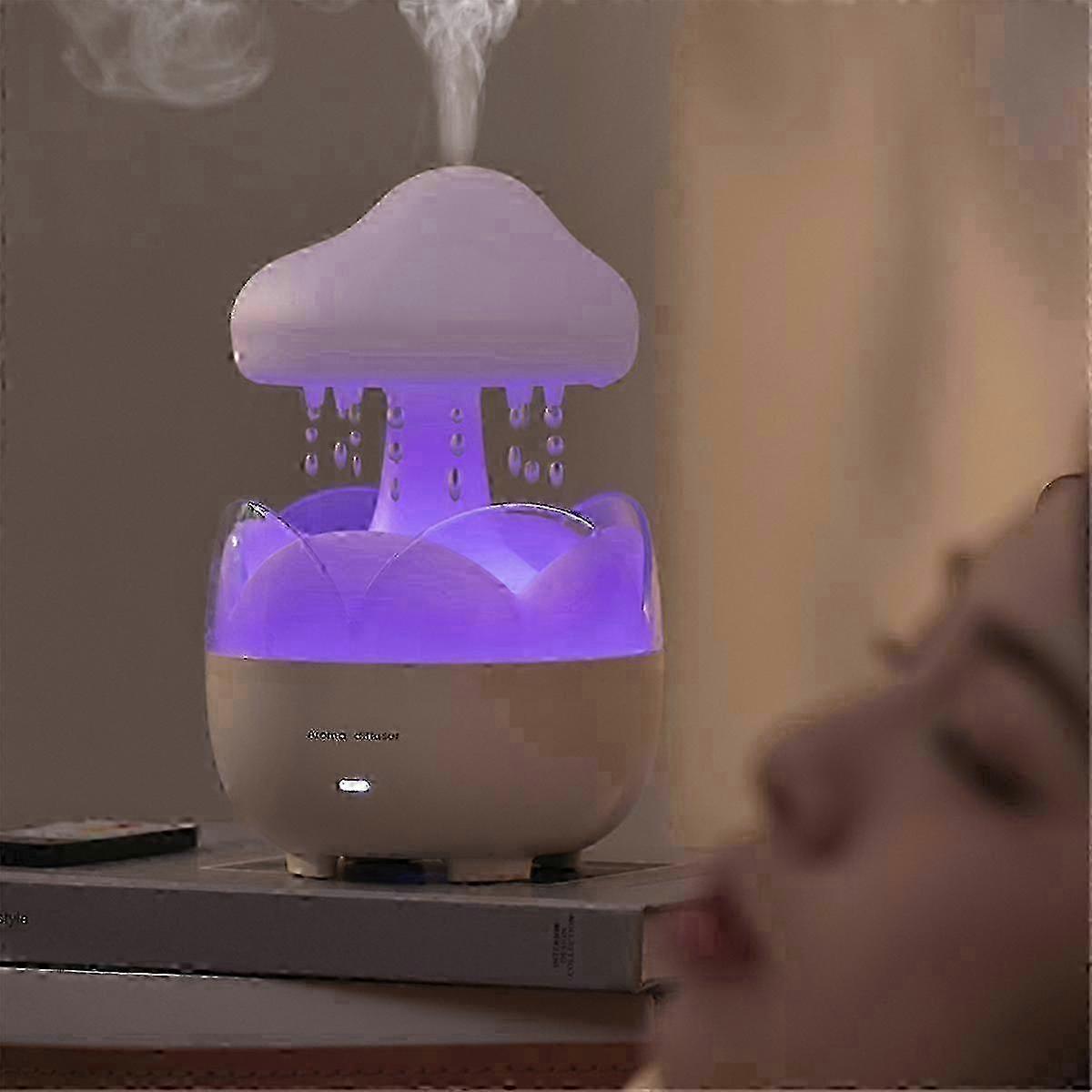 Essential Oil Diffuser with Humidifier and Night Light for Room EU Plug