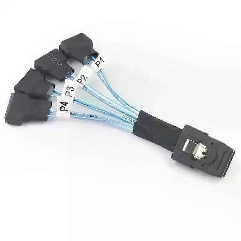 SAS SFF-8087 to 4 SATA Cable