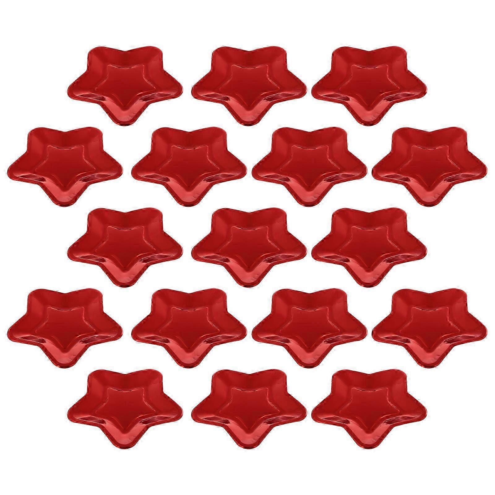 Paper Five-Pointed compatible with Party Use 30Pcs Red Paper