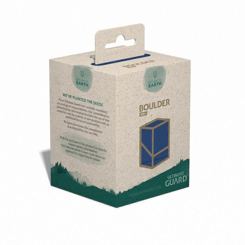 BLUE UG Return to Earth Boulder Modern Style Durable Storage 100+ Deck Box