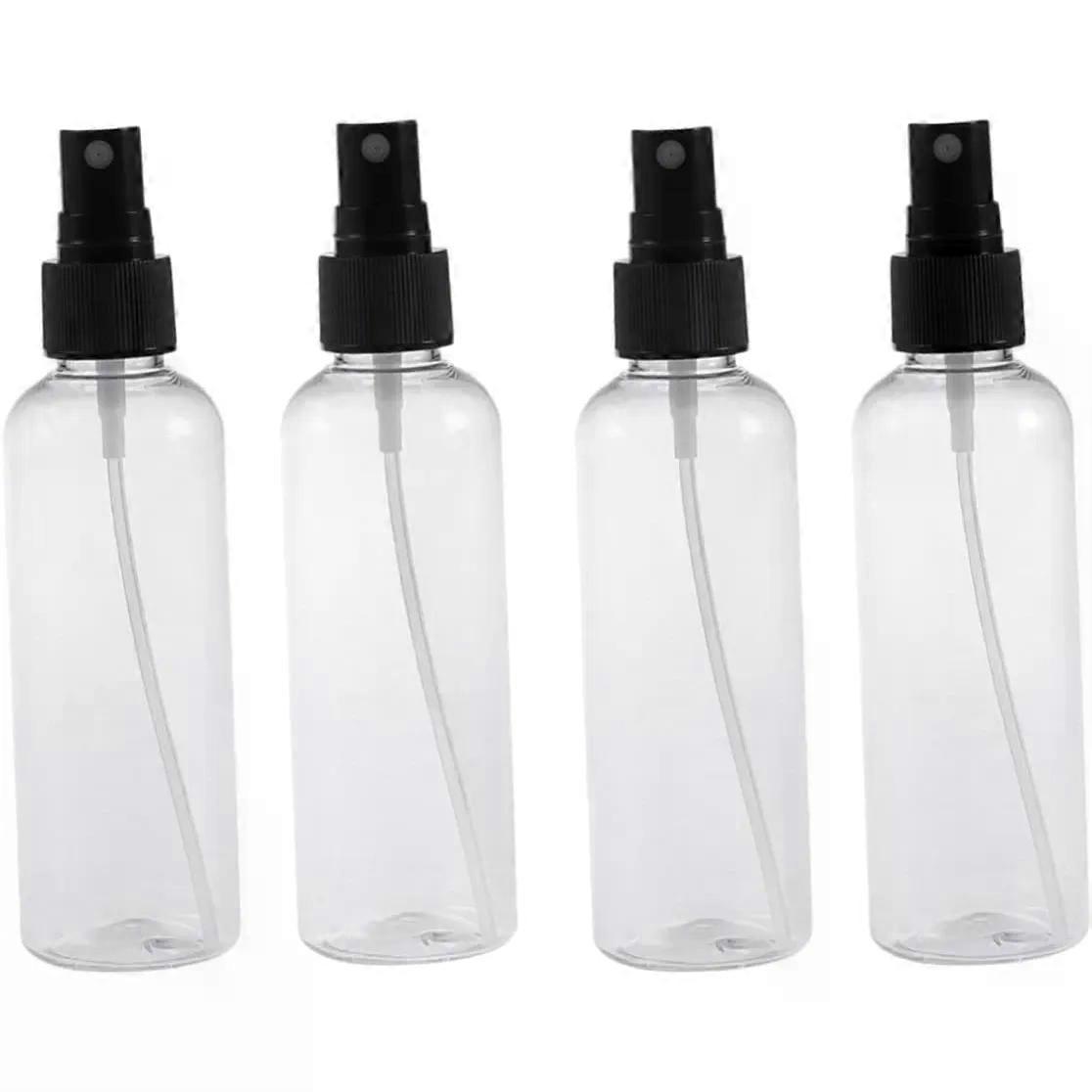 4pcs Ml Plastic Spray Bottle Refillable Fine Mist Travel Container