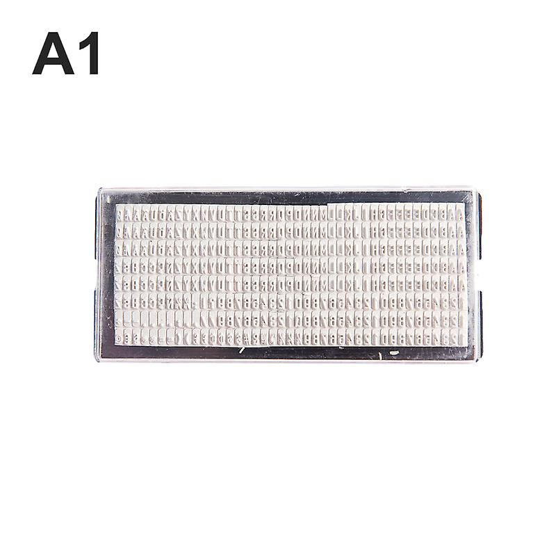 3mm/4mm/6.4mm Diy Stamp Letter Board Name Address Rubber Stamp Accessories