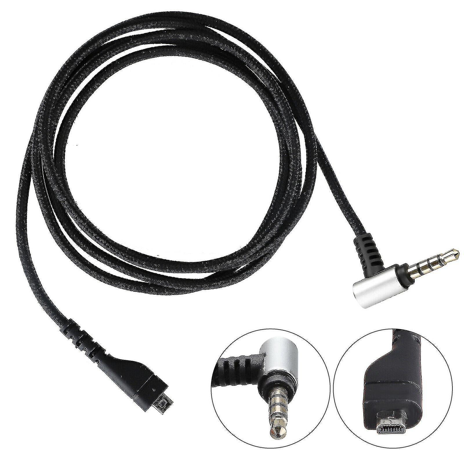 スチールシリーズアークティス3、5、7プロゲーミングヘッドセット用交換オーディオケーブル