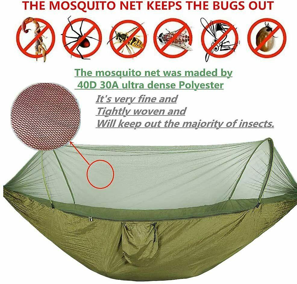 Double Person Outdoor Travel Camping Tent Hanging Hammock With Mosquito Net