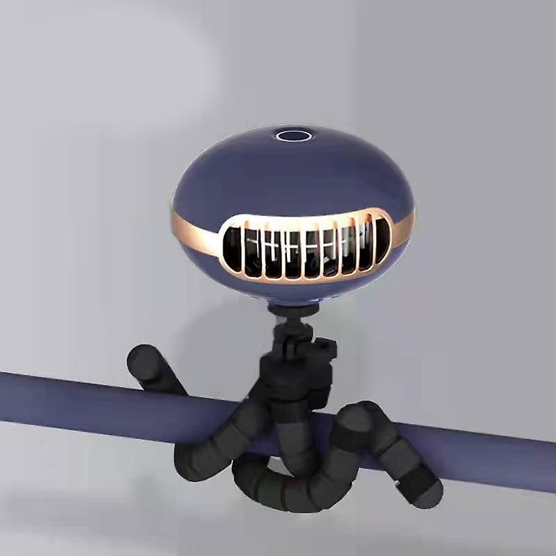 Stroller Rechargeable Portable Handheld Fan With Flexible Tripod Cool High Quality