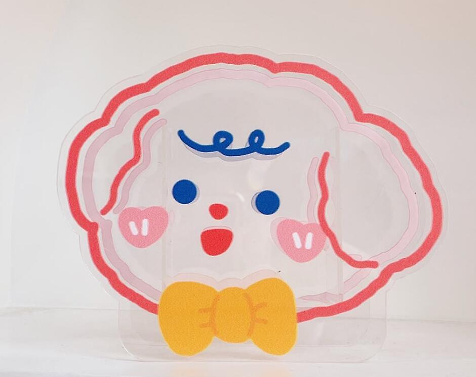 (soft Cute Blush Dog Pen Holder