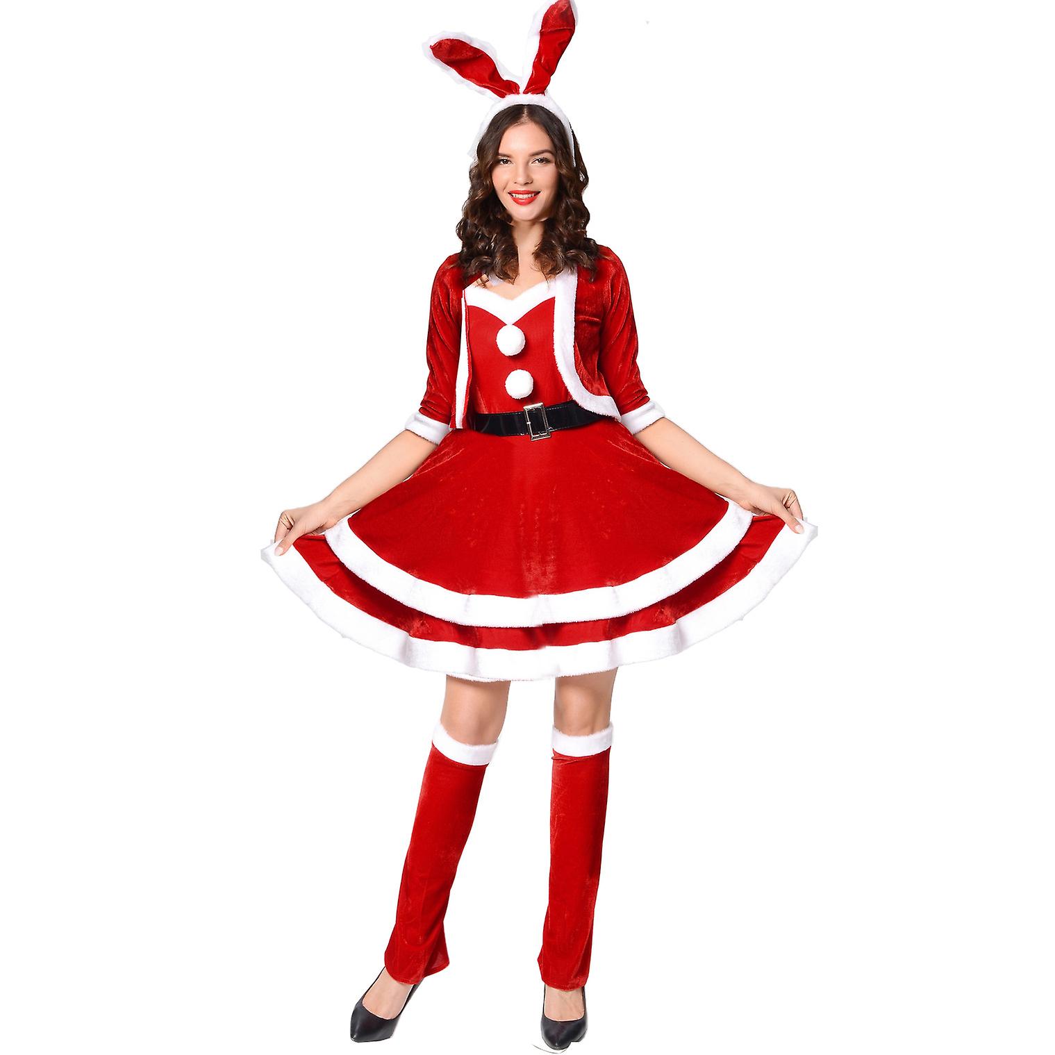 Stage Performance Uniform Rabbit Girl Christmas Costume