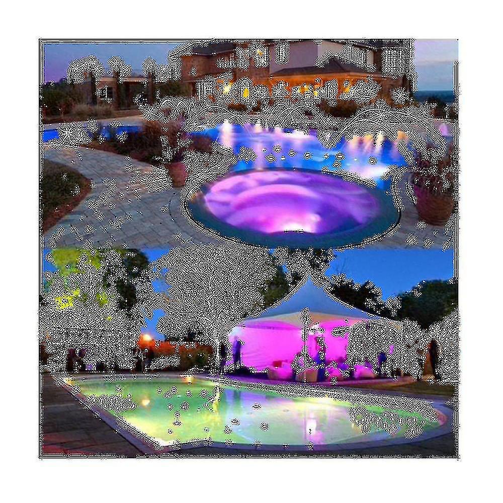 Swimming Pool Lights,waterproof Led Color Changing Floating Pool Lights,for Pool Pond Fountain Gard