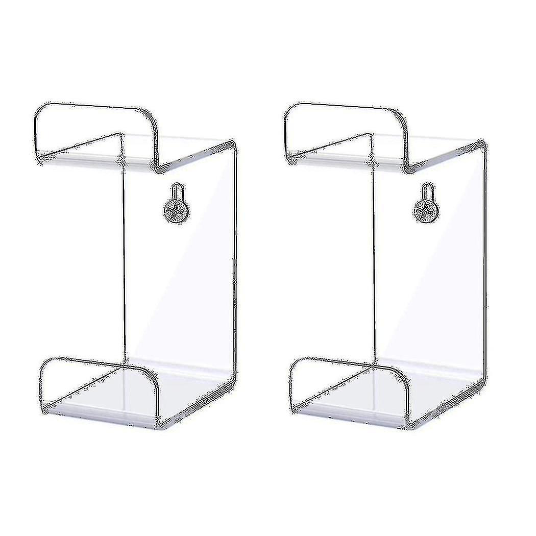 2x Universal Game Controller Holder Wall Mounted Headset Stand Hanger For Ps4