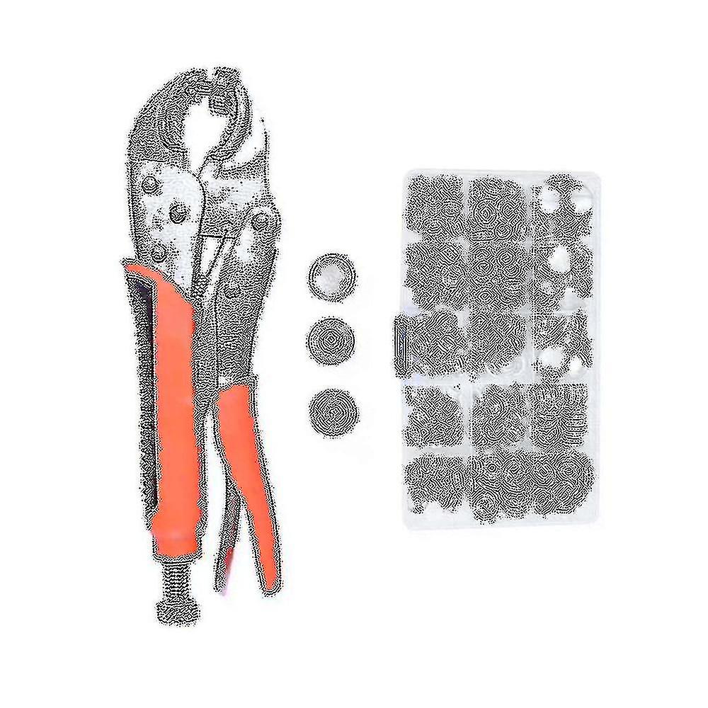 For Snap Buttons Snap Fastener Kit Adjustable Pliers,snap Fastener Tool Kit With Snap Button Set Fo
