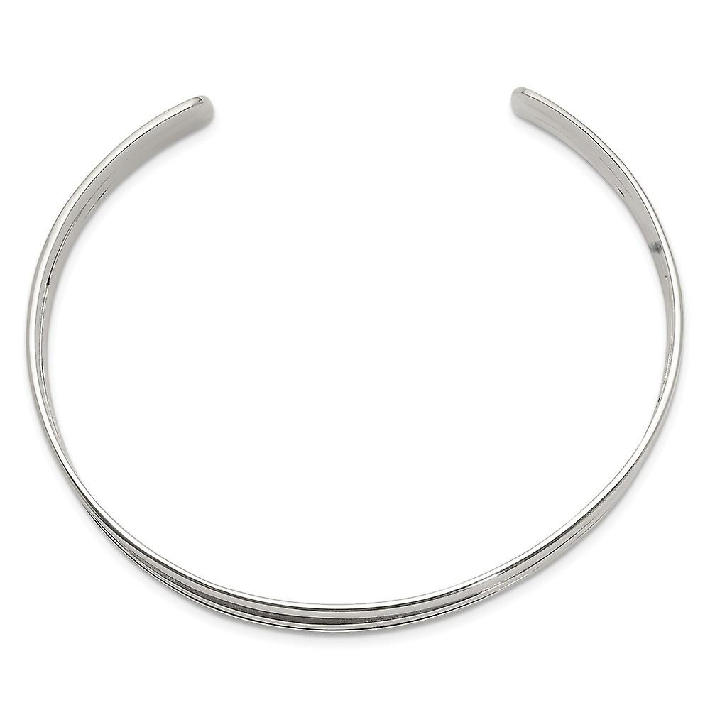 925 Sterling Silver Solid Polished back Bangle Bracelet 16mm Wide Cuff-Bracelet for Women