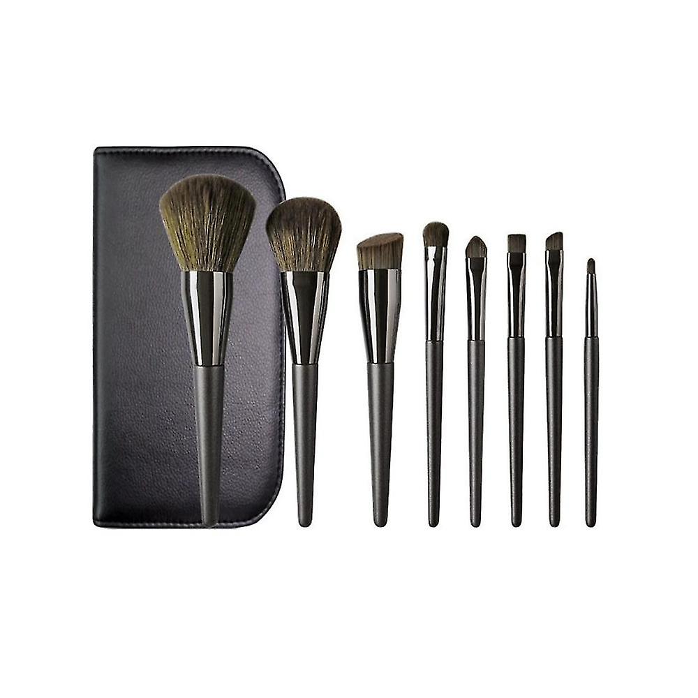 draagbare 8 kleur-grabbing make-up borstels groothandel poeder oogschaduw losse poeder borstel set make-up