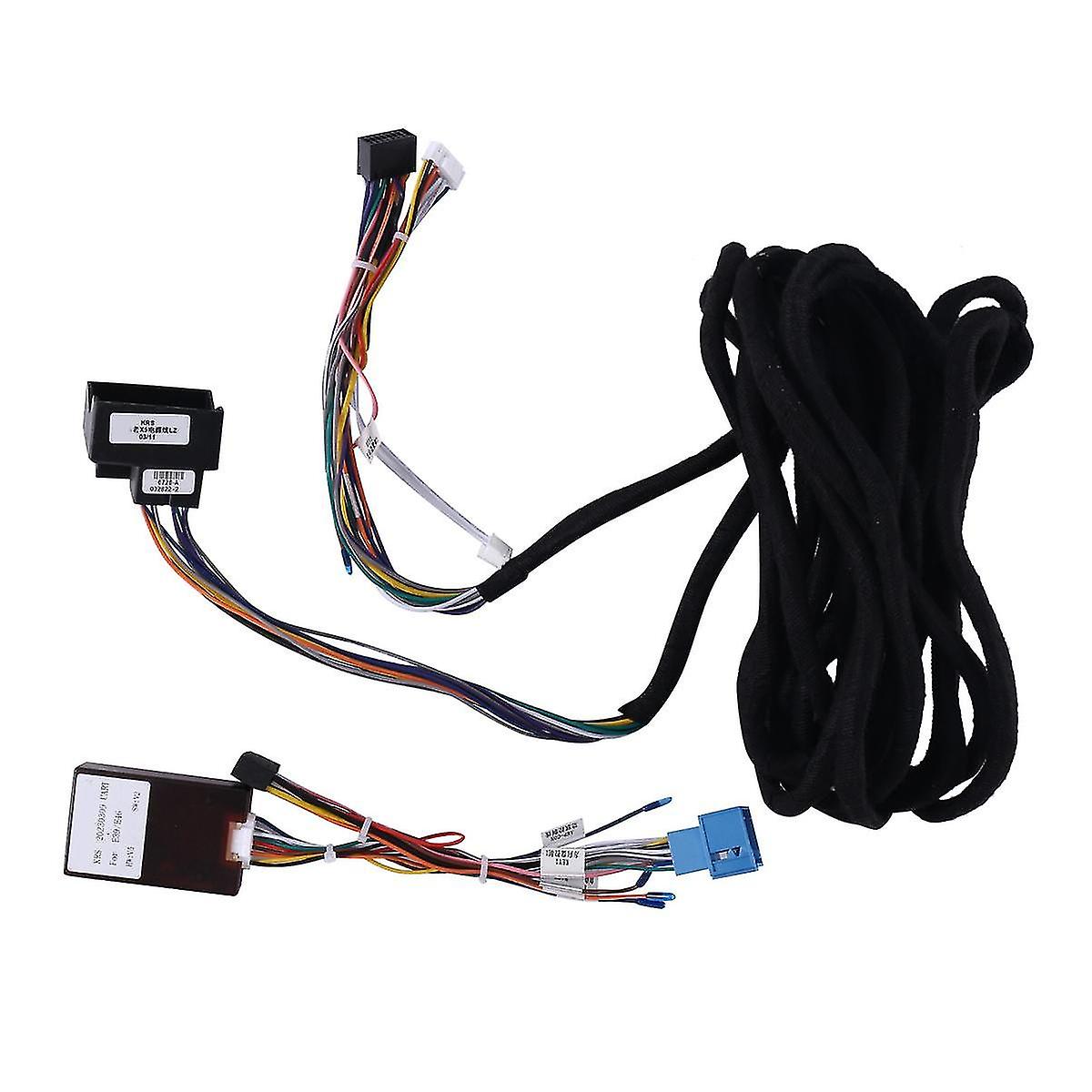 适用于E39 E53 2001 2002 2003 2004 2005的汽车延长线束电缆立体声音频汽车配件