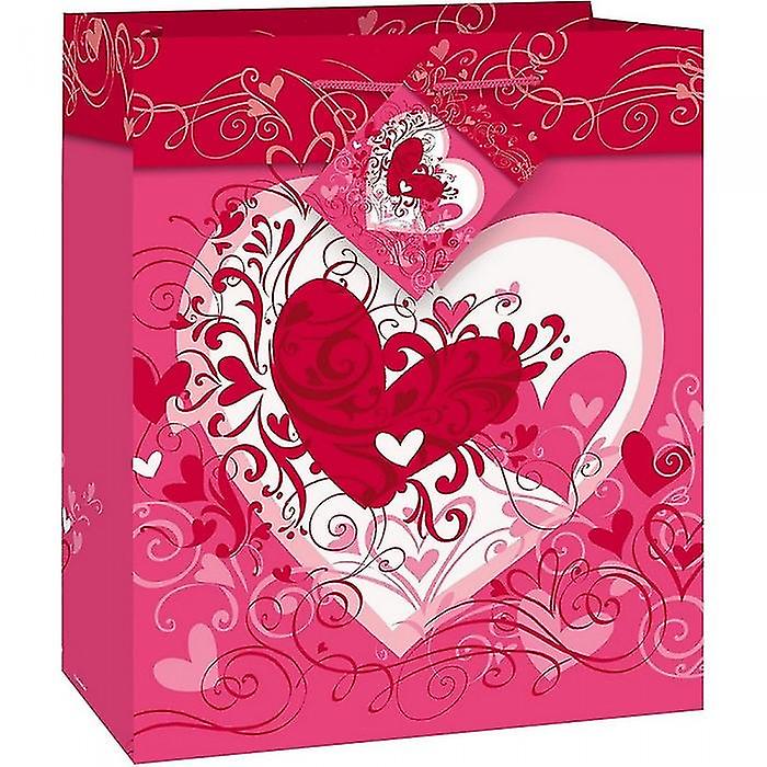 Sac cadeau unique Party Tangled Hearts Valentine