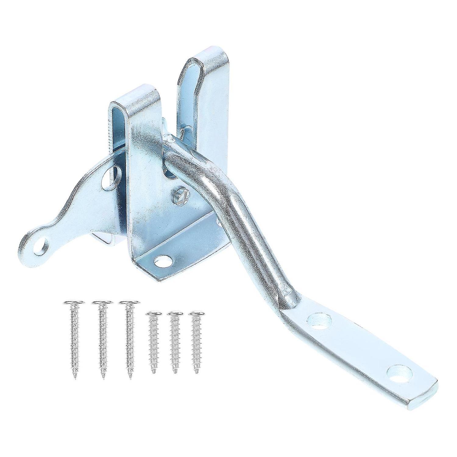 1 Pc Self Locking Lever Door Buckle Swing Bar Lock
