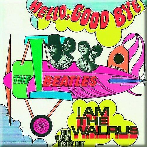 The Beatles Hello Goodbye/I Am The Walrus Fridge Magnet