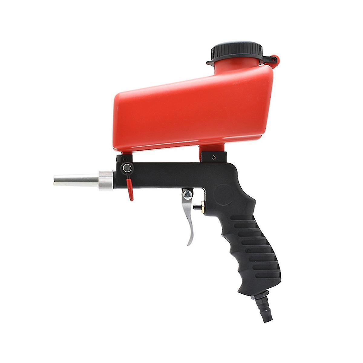 Pneumatic Sandblasting Set 90psi Gravity Handheld Set Rust Removal Device Portable Home Use Sandblaster