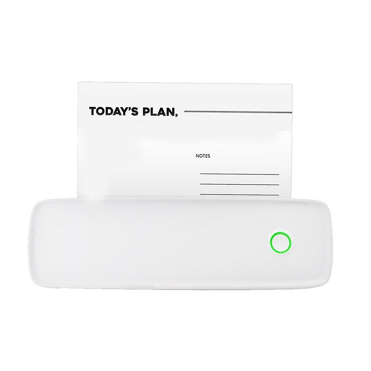 Wireless Thermal Printer Label Printer A4 Tattoo Printer Inkless Bluetooth Usb Mobile Printer Support Text Pdf Jpg