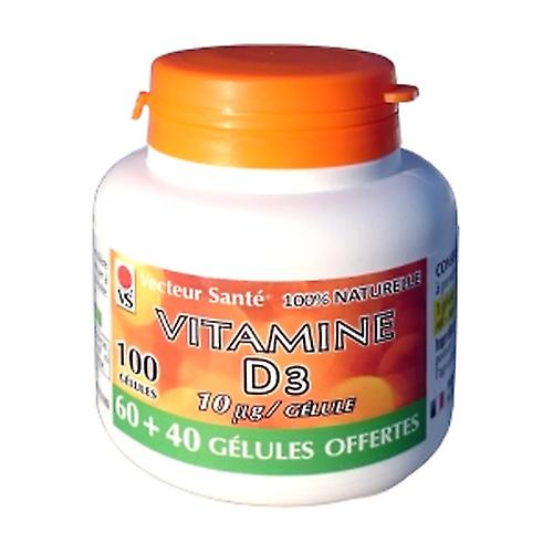 vitamine D3 10µg / gélule 60 vegetable capsules