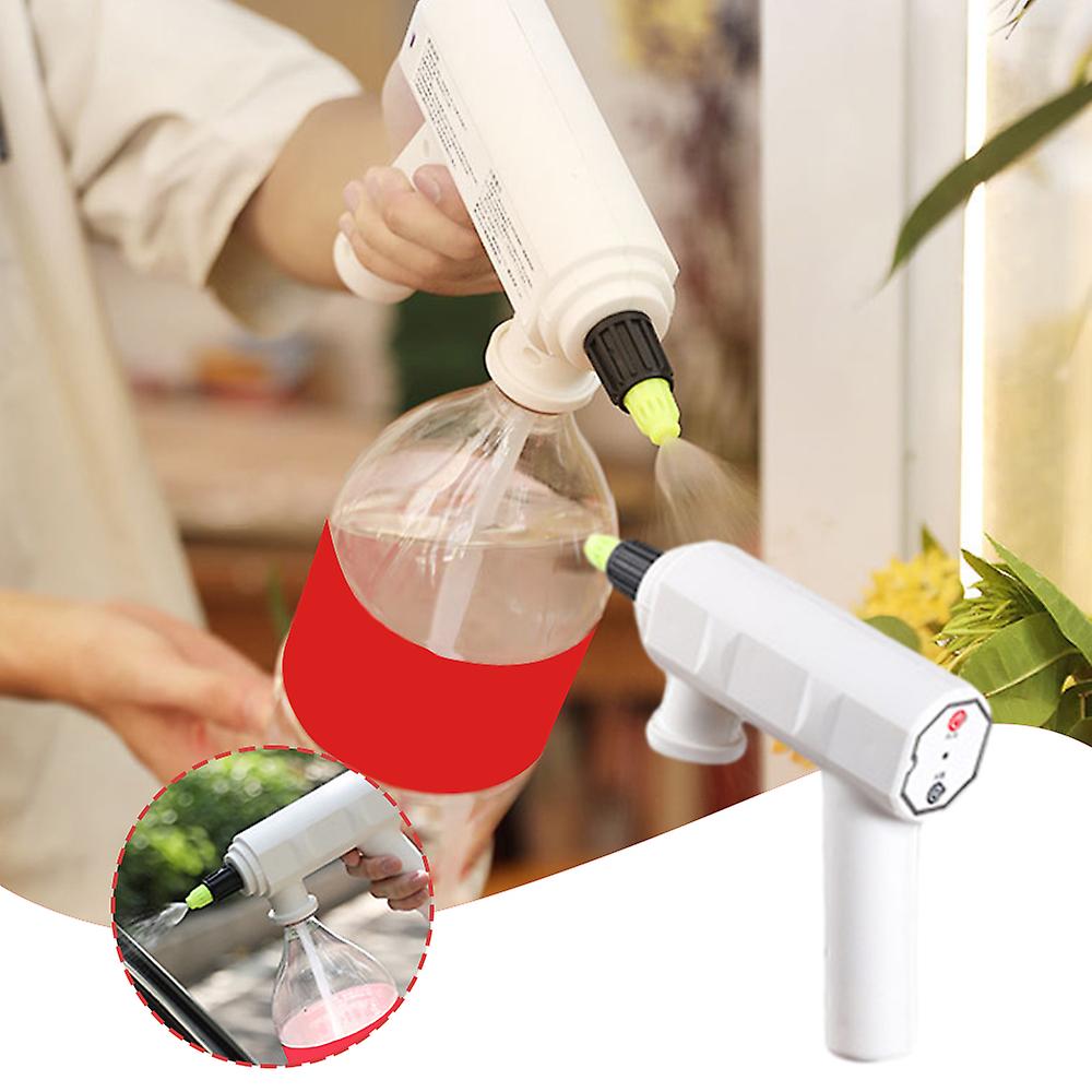 Handheld Automatic Spray Head USB Rechargeable Plant Spray for Watering Cleaning