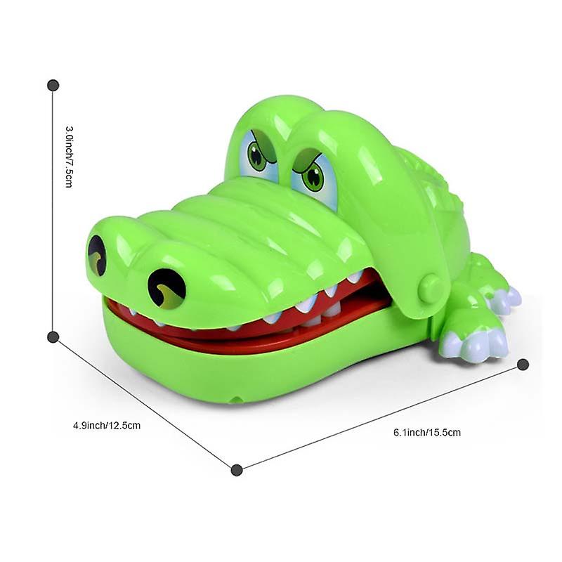 Bulldog Crocodile Shark Mouth Dentist Bite Finger Game Funny Gag Toy for Kids Children Play Toys
