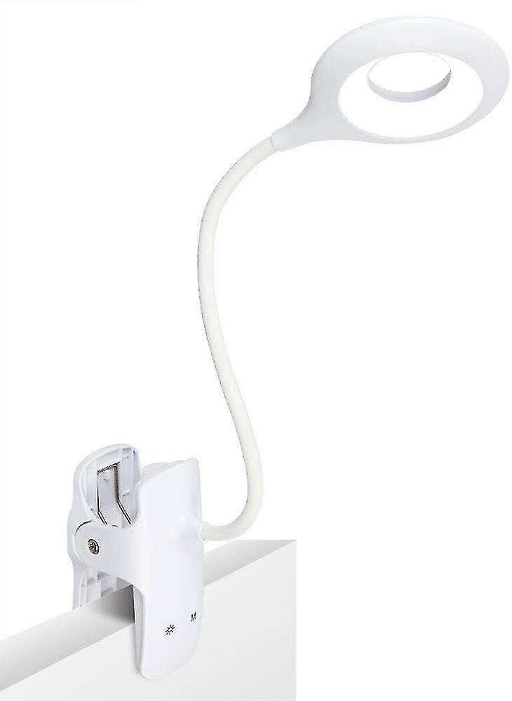 24 LED Reading Light, 9 Different Settings Eye Protect Book Clip Light, USB Rechargeable Reading Lig