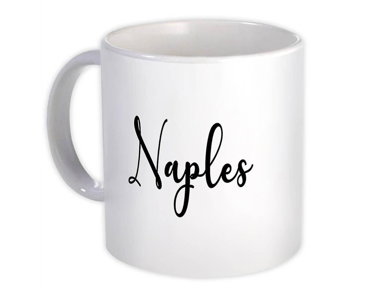 Gift Mug: Naples Cursive