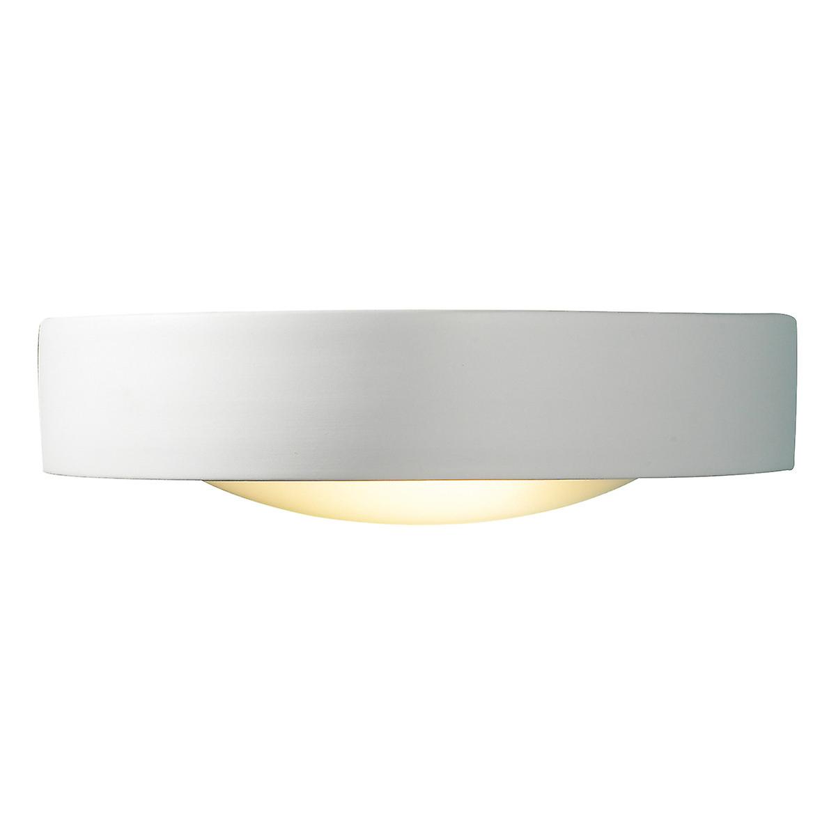 DAR CATALAN Flush Ceiling Light Wall Washer Light White