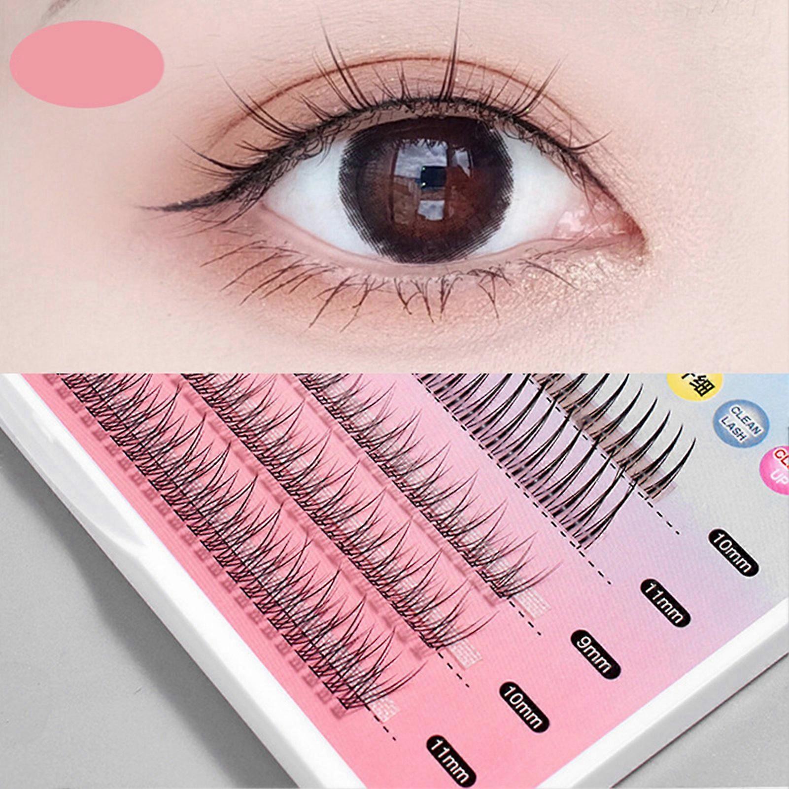 Lower Eyelash Single Cluster Lifelike Bushy 3D False Type A