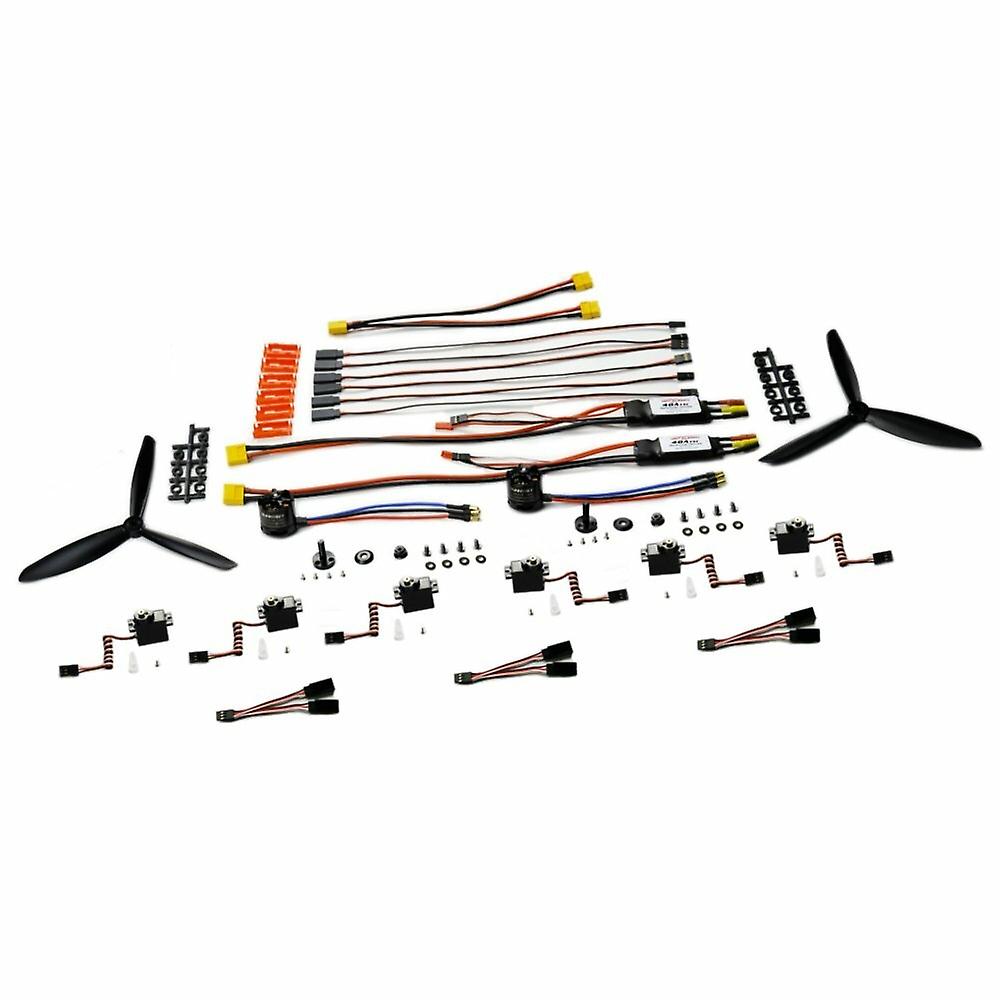 Sonicmodell 2212 KV1100 Brushless Motor & 40A ESC & 9g Servo & 8045 Propeller Power System Combo For