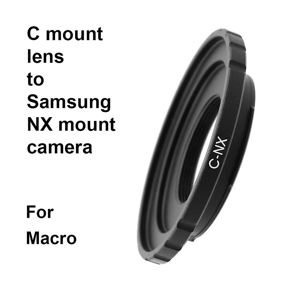 C-NX für C Mount CCTV Objektiv - Samsung NX Mount Adapterring für Makro für Samsung NX1 NX10 NX20 NX30 NX100 NX300 NX500 NX1000