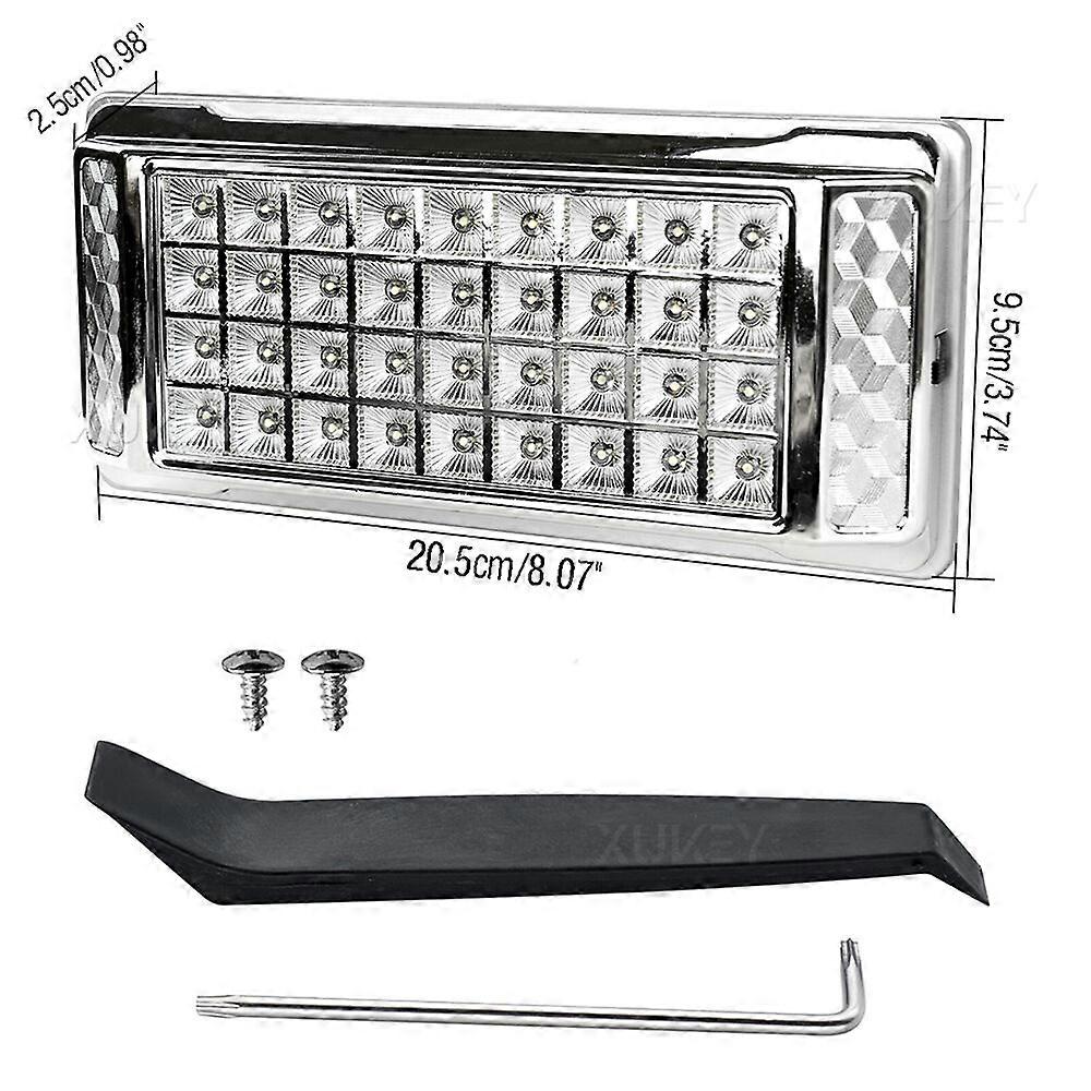 Caravan RV Light 12v LED Ceiling Lamp With Switch / 3-Wire Control