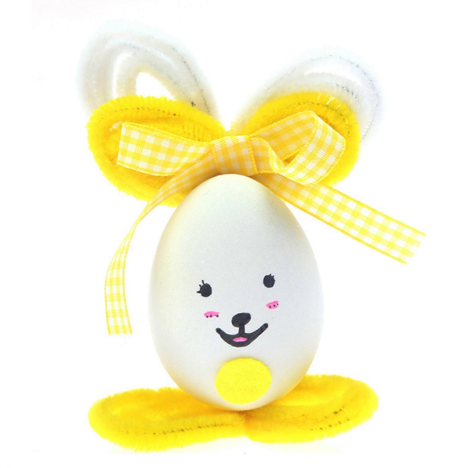 Creative Plastic Simulation Easter Eggs DIY Easter Gifts with Tools House Decor