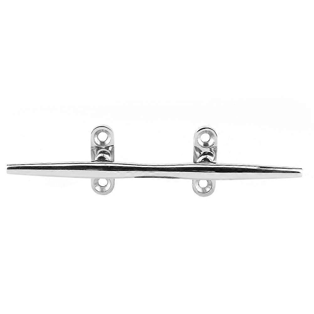 8in Stainless Steel Dock Base Cleat Boat Mooring Accessories & Marine Hardware NO.26940