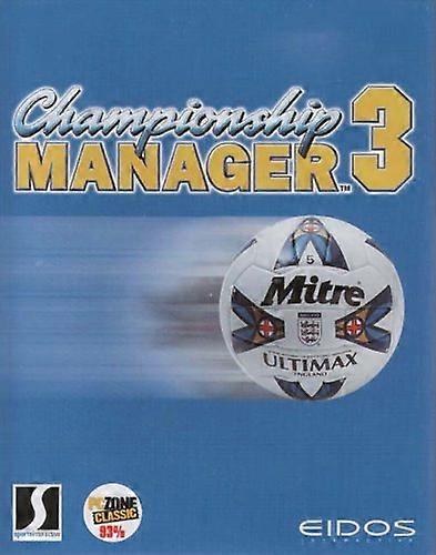 Championship Manager 3 - PC CD - New & Sealed