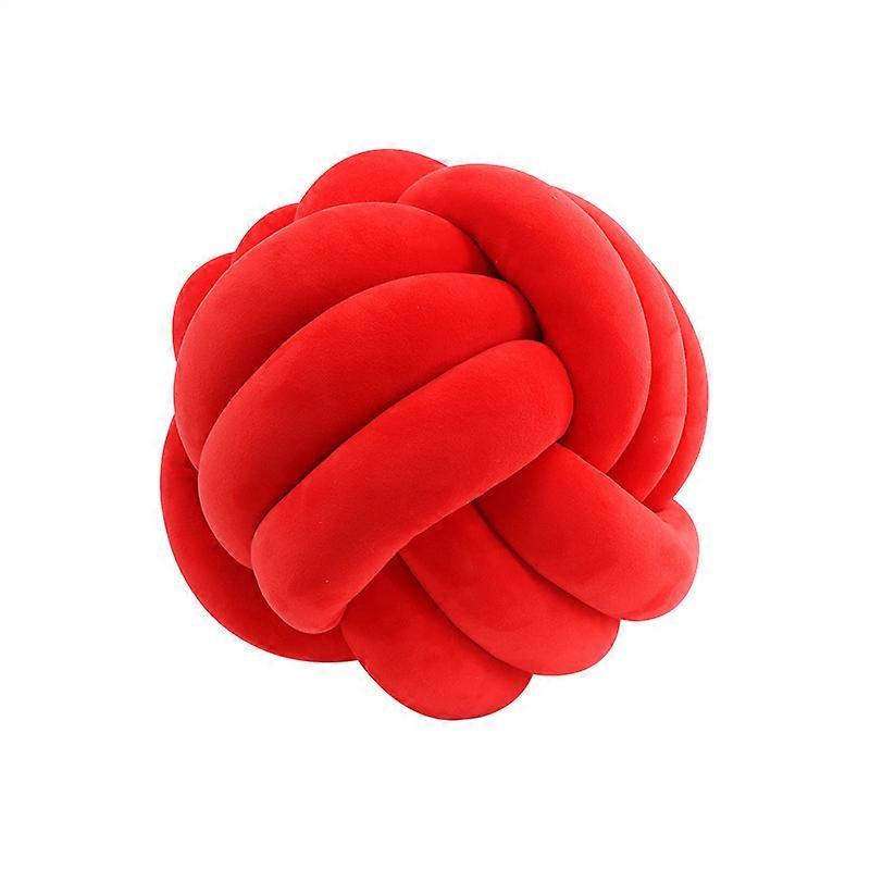 Coussin Rond Nou Coussin,Ousse de Coussin Noeud,Dcoration Coussin Enfant Coussin Bb Dos Coussin Bebe Sieste Oreiller Peluches Poupees Jouets pour Enfa